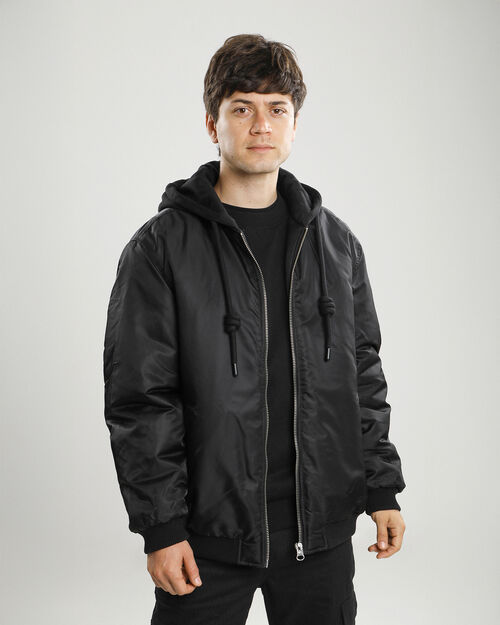 Bomber Con Hoodie